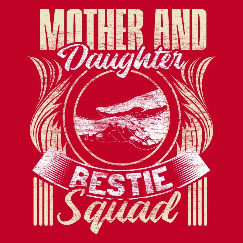 Mutter und Tochter Kindertag Eltern Geschenkidee