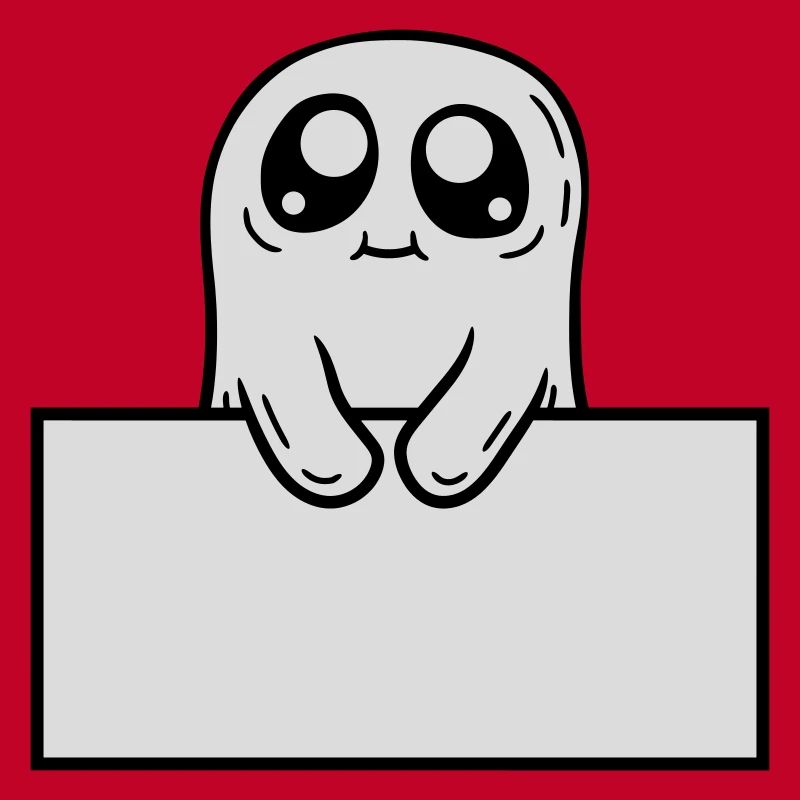 Ghost Shows Shield Cartoon
