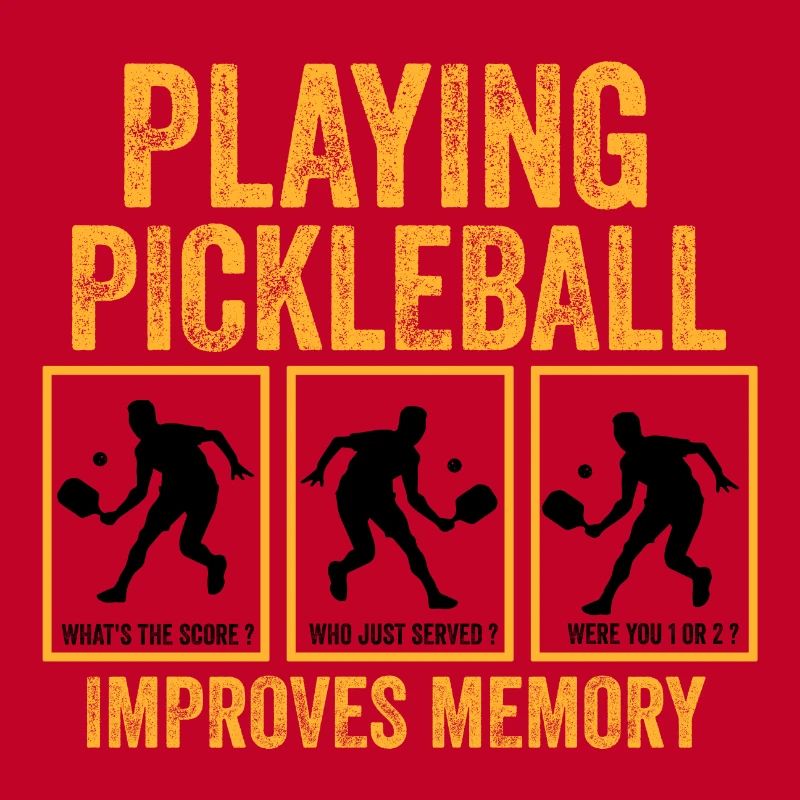 Playing pickleball improves memory