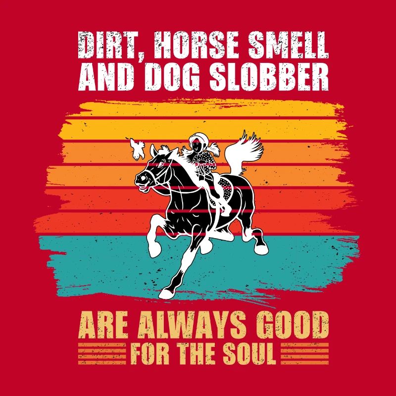 Cadeau Une cavalière équitation cheval cavalière