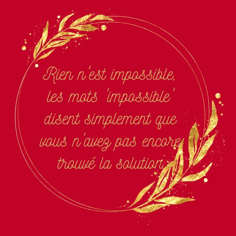 Impossible n'est pas Solution