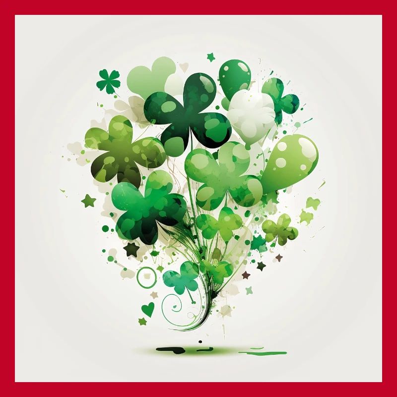 Clover balloon composition