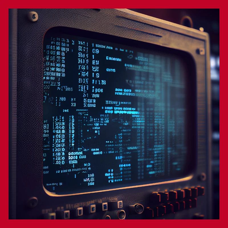 Code on a PC Screen