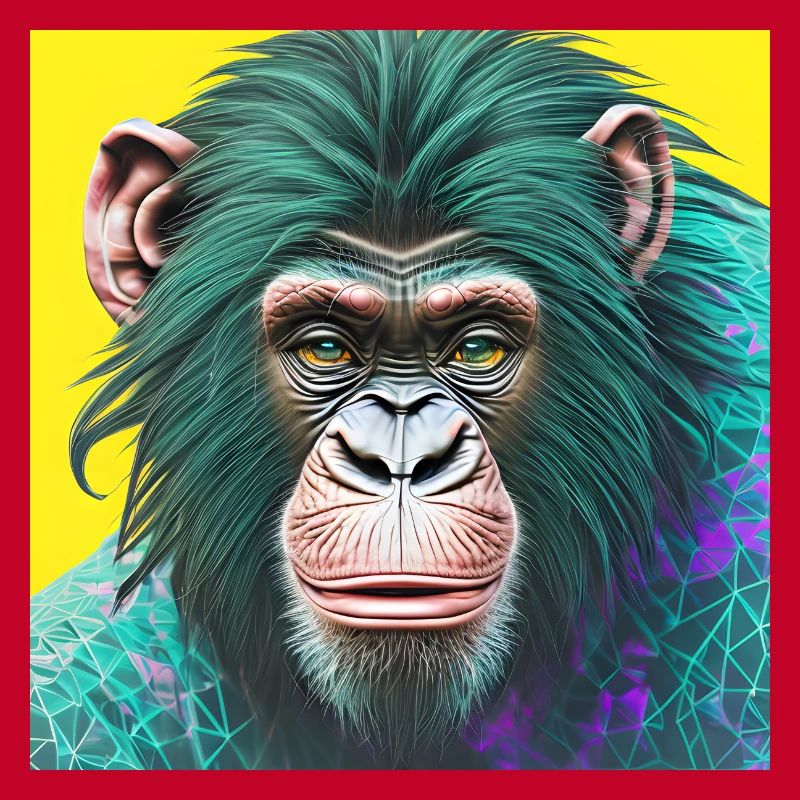 Neon Ape: Synthwave Evolution