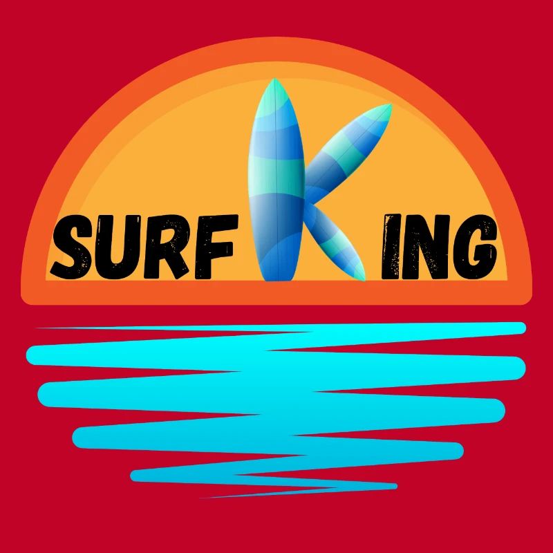 Roi du surf