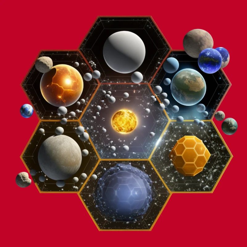 Hexagonal Solar System