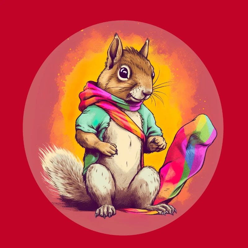 Pride LGBT Eichhörnchen