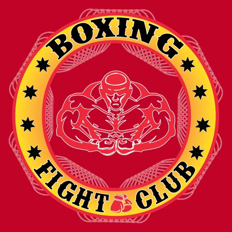 Conception de club de combat de boxe