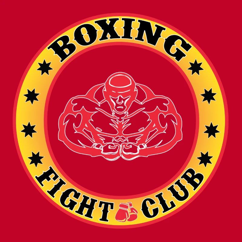 Conception de club de combat de boxe