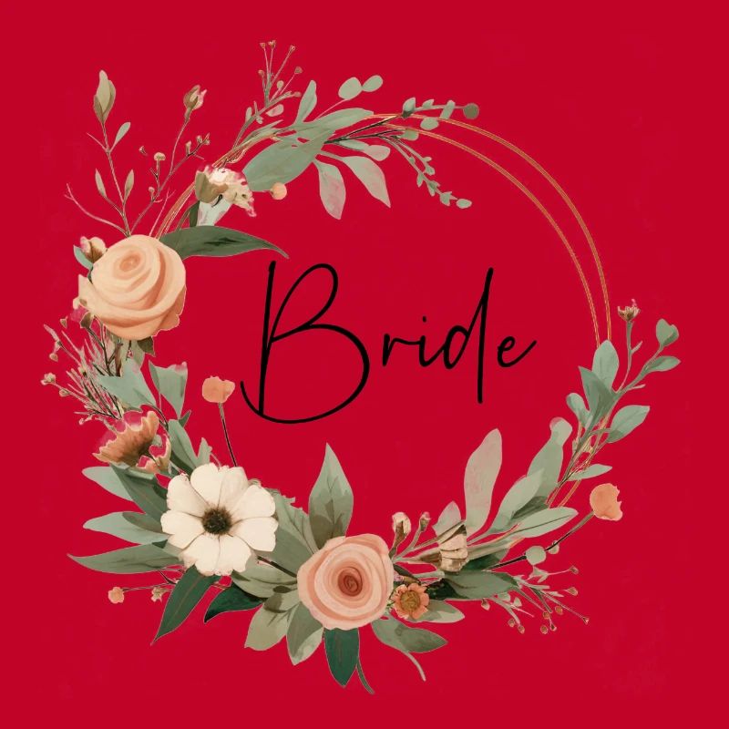 Couronne de fleurs de mariée