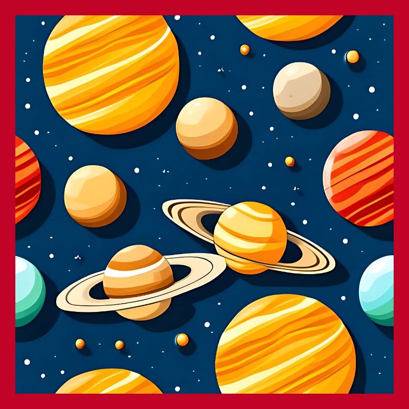 Freaky Solar System Pattern
