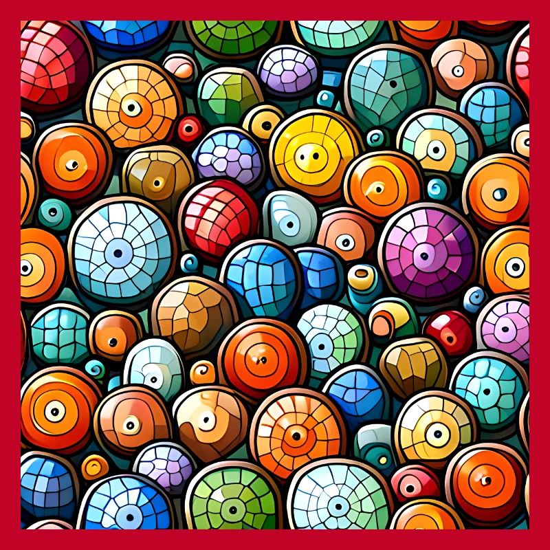 Murakami Mosaic Pattern