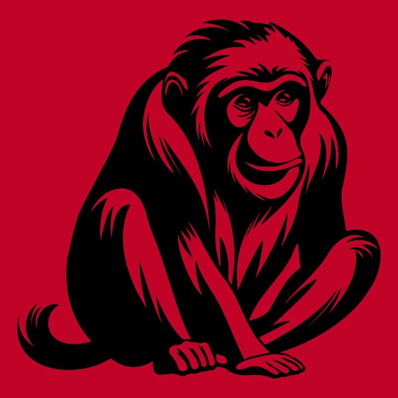 Singe Singe Visage de Singe Jungle