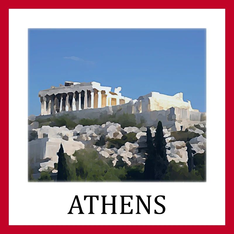 Acropole d’Athènes Grèce