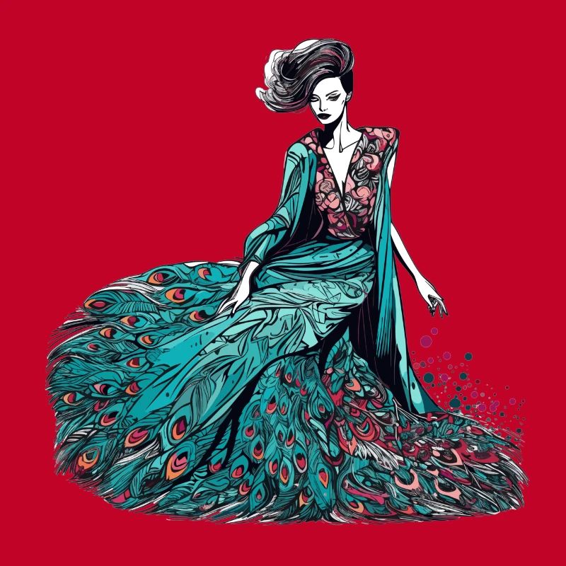 Modedesigner Peacock