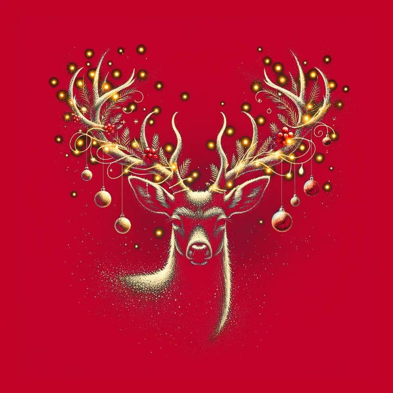 Reindeer Stardust Antlers