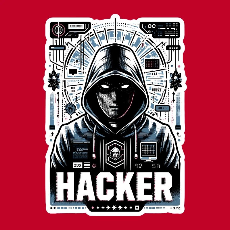 Hacker - Illustration