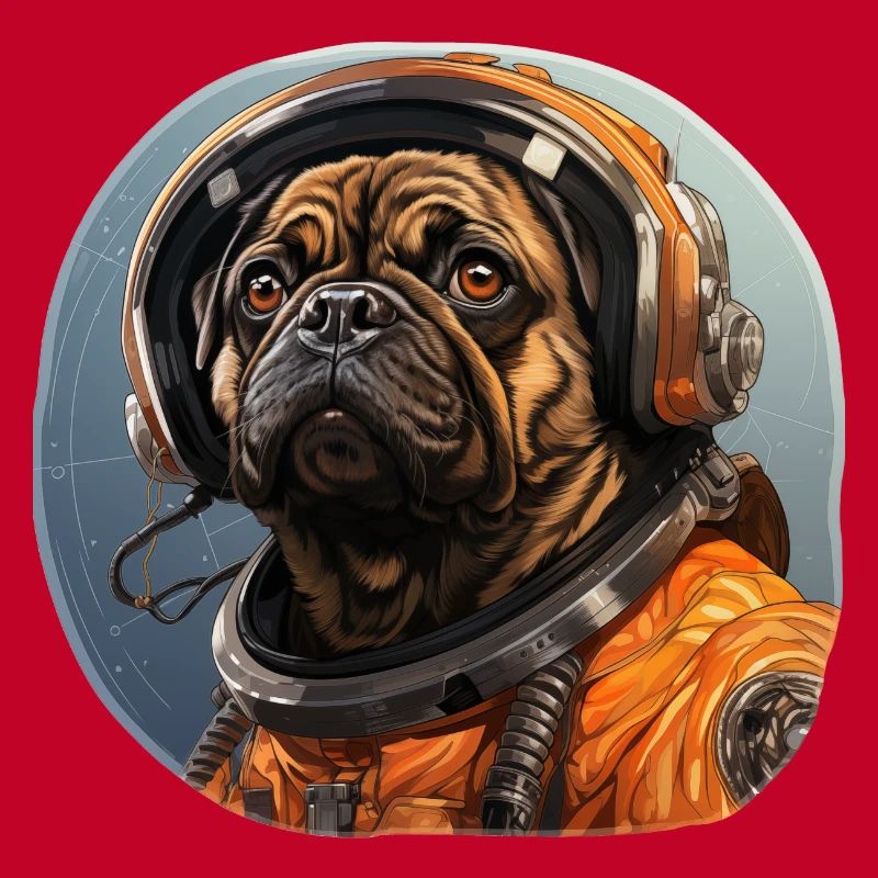 Pug Austronaut