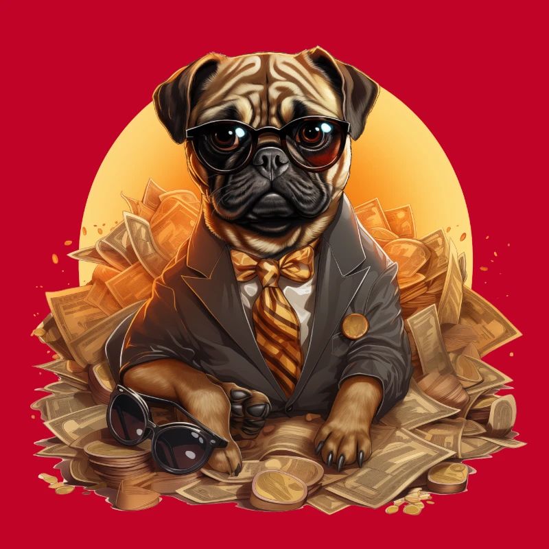 Pug Gold Digger