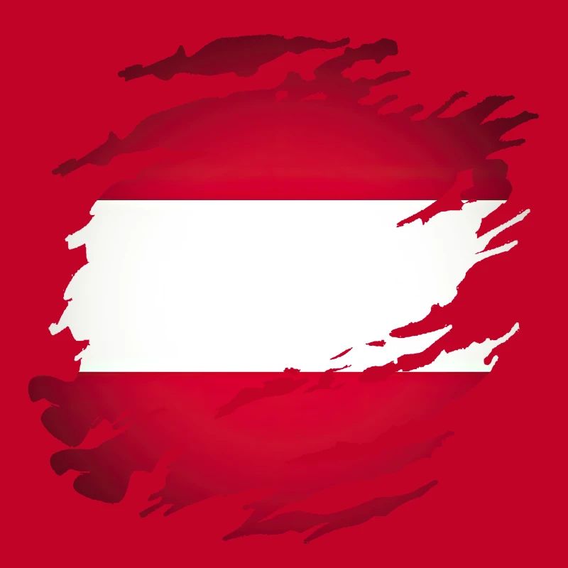 Austria Austrians map country flag Austria