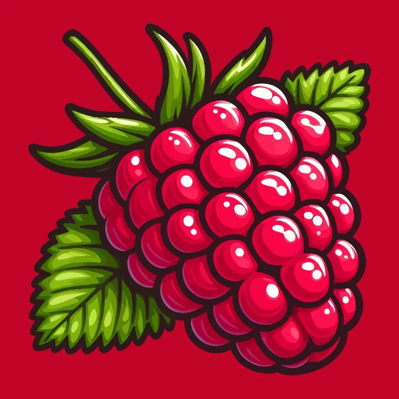 Large Leafy Raspberry