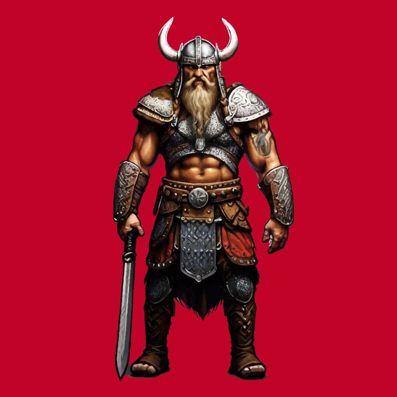 Wikinger Krieger Walhalla