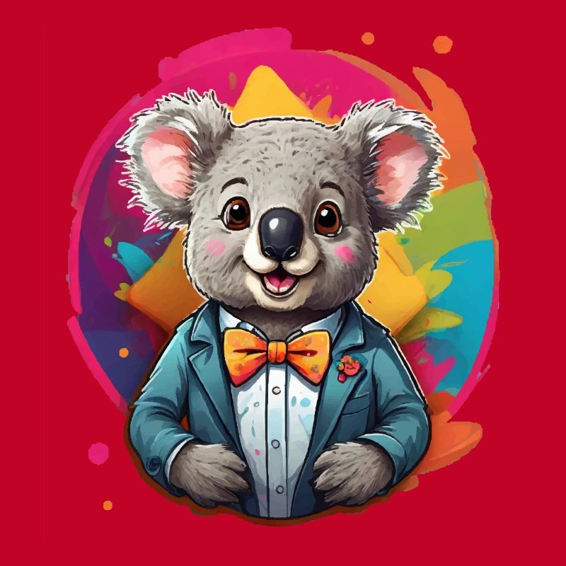 Funny Comic Koala