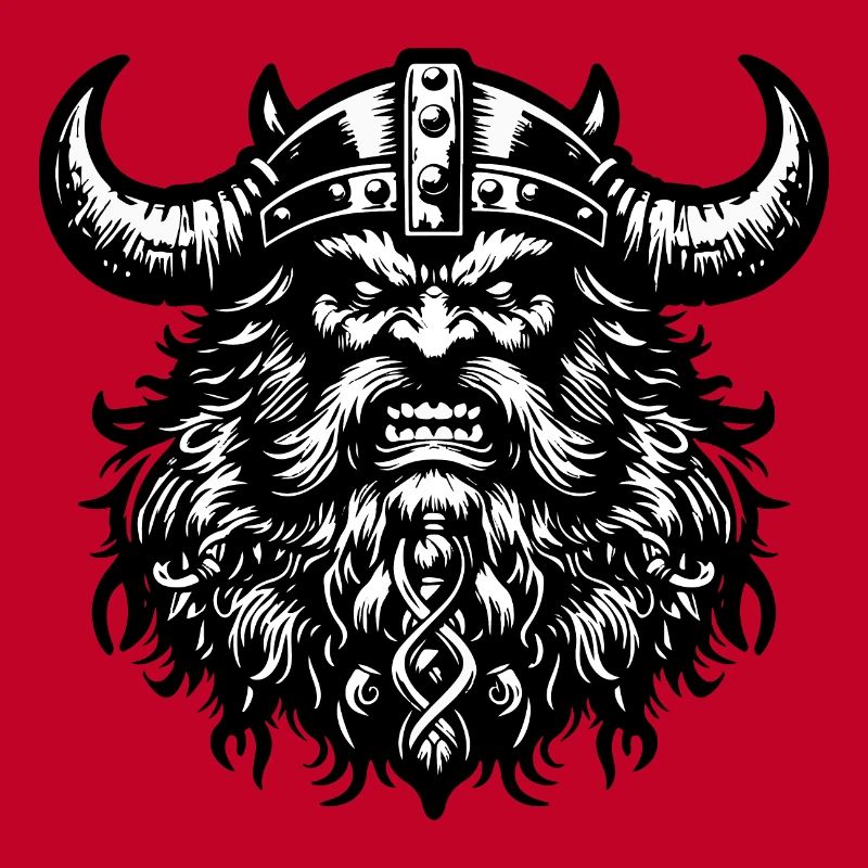 Mächtiger Wikingerkrieger Version 4