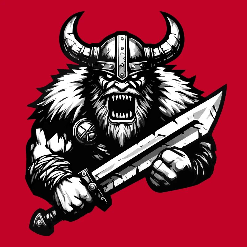Mächtiger Wikingerkrieger Version 3