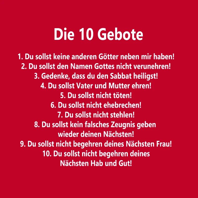 10 Commandments