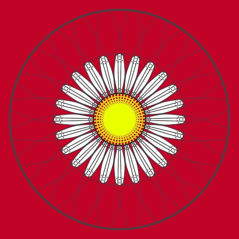 Gänseblümchen - Dunkel