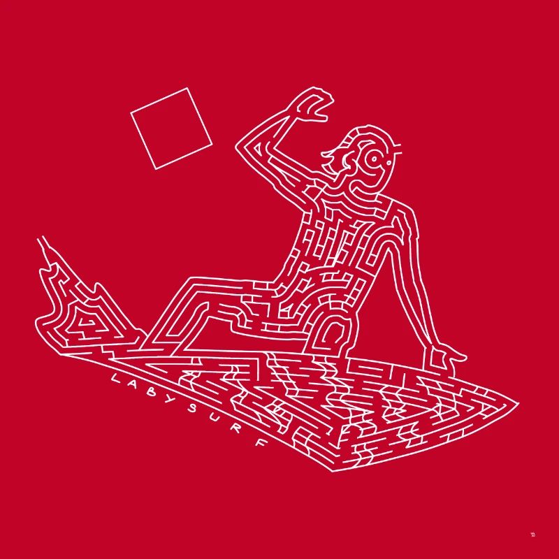 Labyrinthe Surfeur (version blanche)