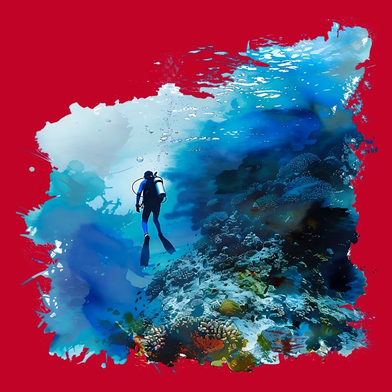 Weightless gliding while diving