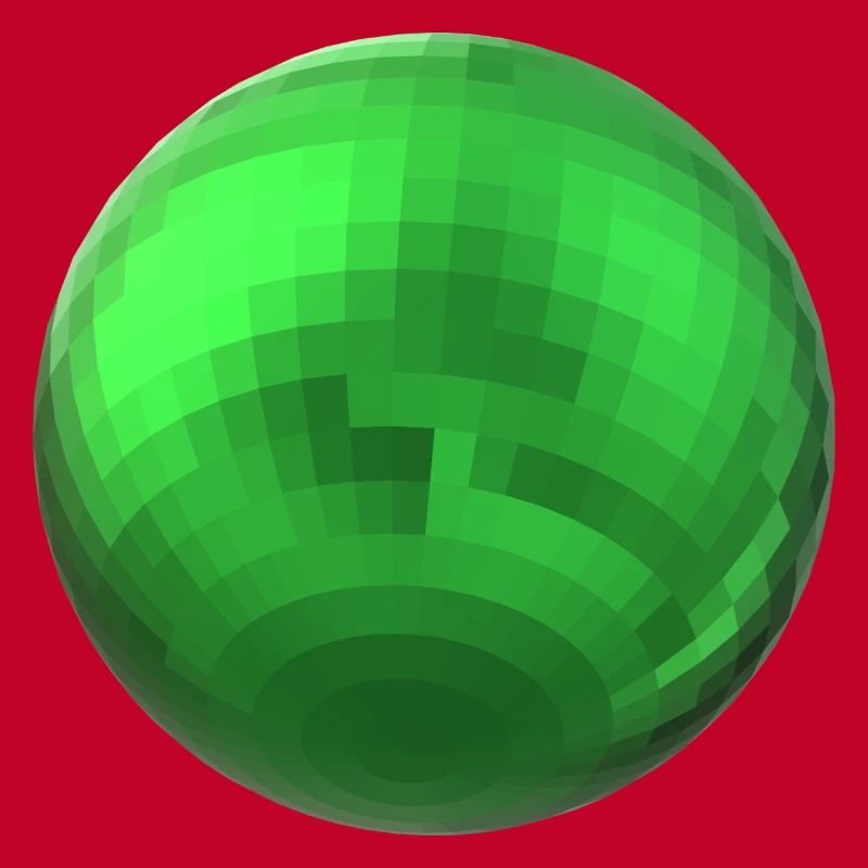 Sphère verte
