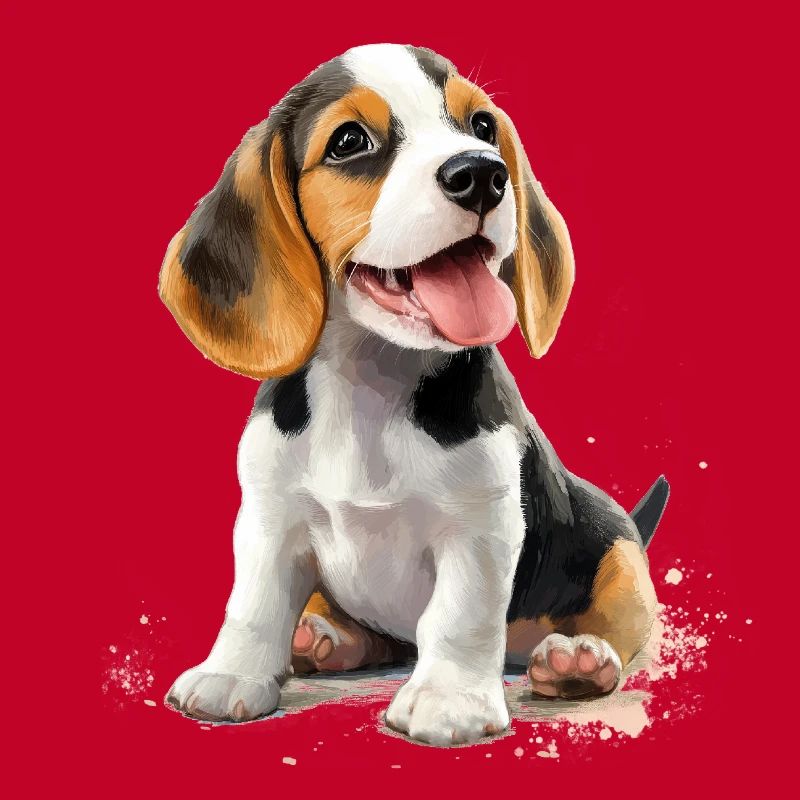 Beagle Welpe