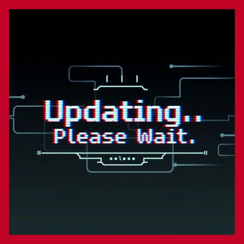 Glitch Update Loading Screen
