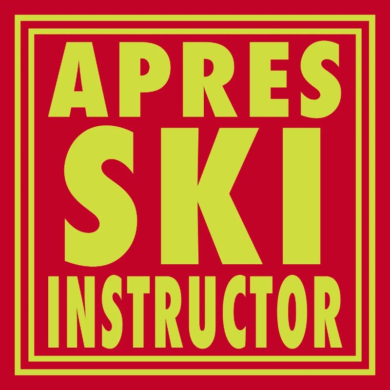 Conception de moniteur d’après-ski