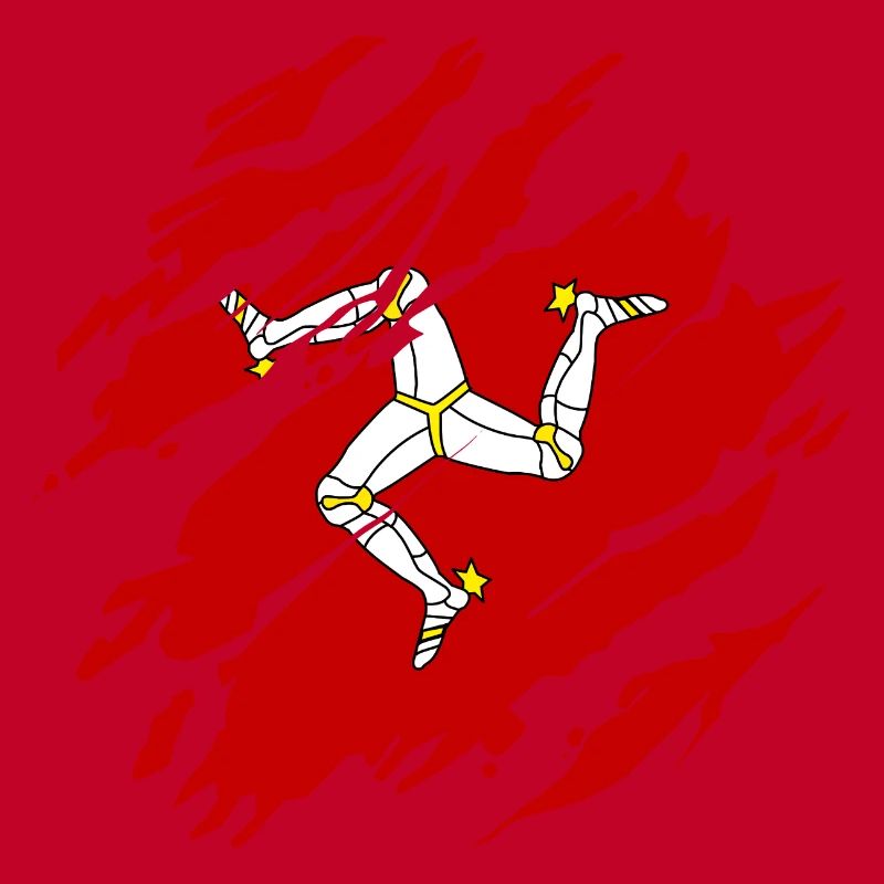 Drapeau de l’île de Man Drapeau de l’île de Man