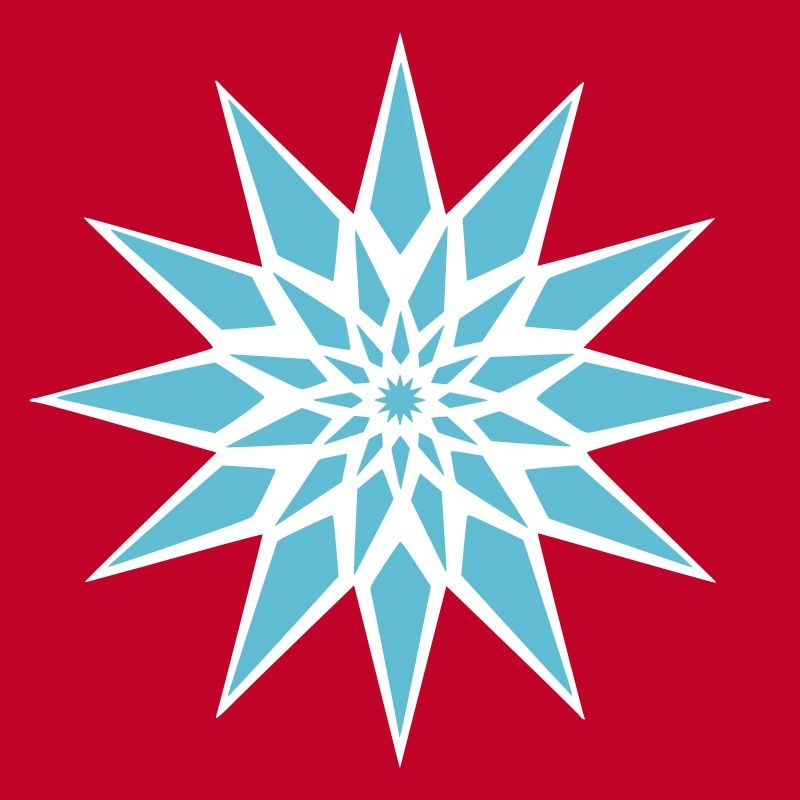 Stern Eiskristall