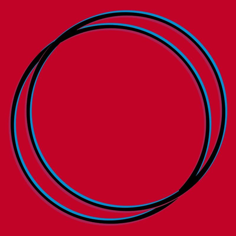 2 circles 3D