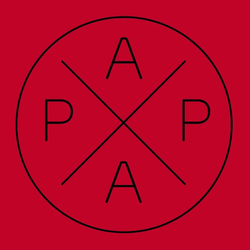 Papa Logo Vater Geburt Geschenkidee