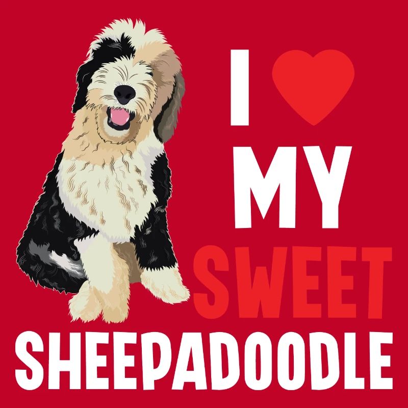Sheepadoodle Doodle Hund