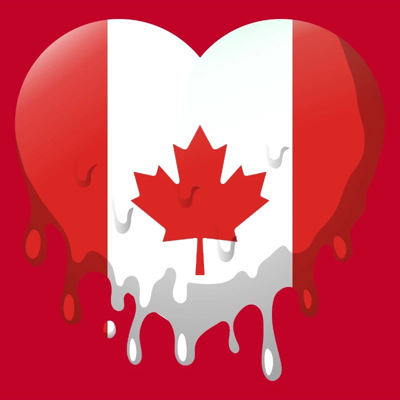 Drapeau du Canada Feuille d’érable Drapeau canadien Canada