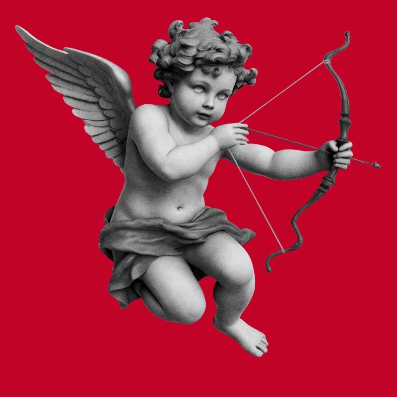 Statue de bébé de Cupidon