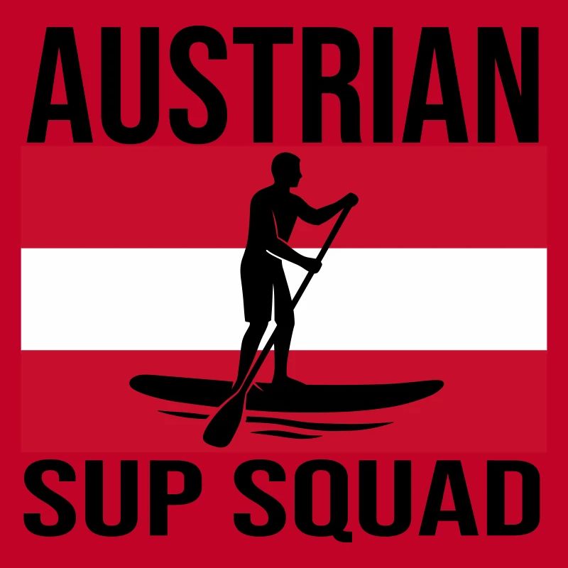 Austrian SUP Crew Paddel-Shirt