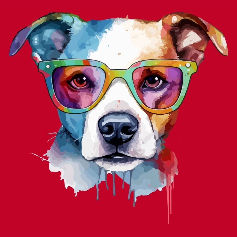 Rox, der Hund mit Brille