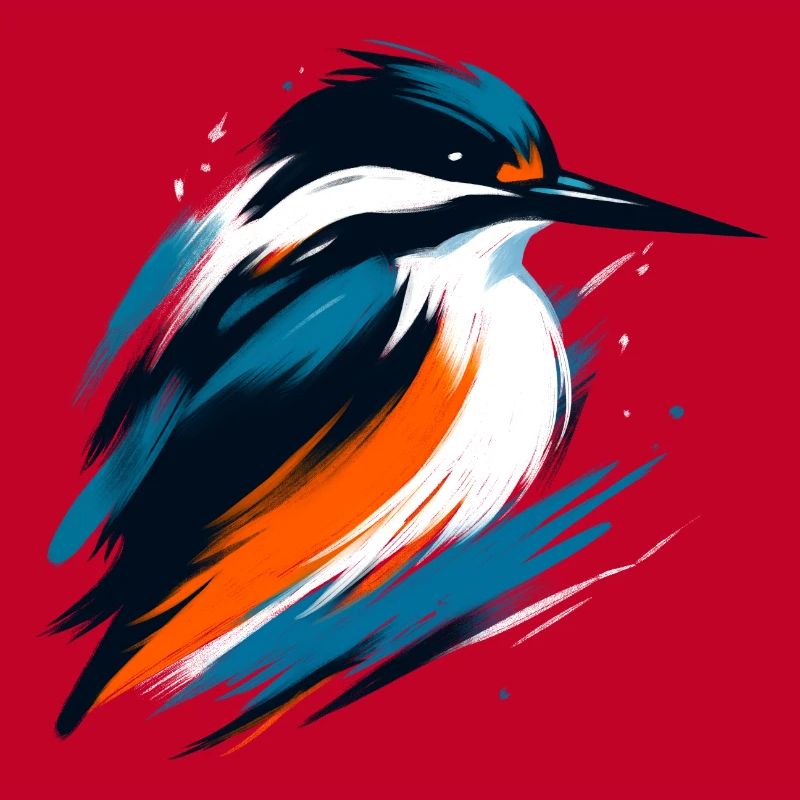 Dynamischer Eisvogel