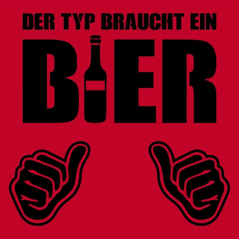 The guy needs a beer