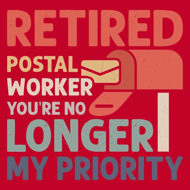 Retired Postal Worker Mailman Postal Worker