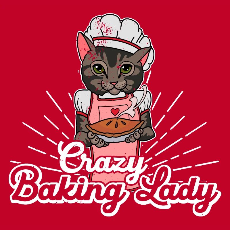 Baker Baking Rolls Levdough Cat Dicton